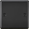 Knightsbridge Placa ciega 1G - Negro Mate