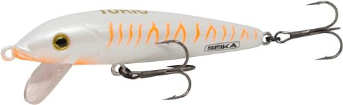 Seika Pro Wobbler Tokio 9cm 13,5g - Flachläufer, Farbe: Orange Killer UV
