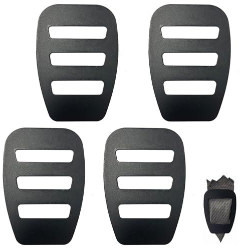 CUICHANG 4 Stück Taschentuch Fester Clip Einstecktuchhalter für Männer Leichte Befestigungsplatte für Herren Anzug Taschentuch Feste Einstecktuch Organizer für Herren zu Anzug, Smoking, Jungen
