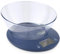 Bilancia da cucina 5kg digitale con ciotola pesatura elettronica 1 gr precisa per pesare dolci farina impasti dieta (BLU)