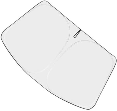 SANWAN Parasol plegable para parabrisas delantero, parasol para parabrisas, reflectante del calor, privacidad y serenidad, compatible con Hyundai Tucson 2016-2021,