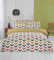 Rapport home Jules Microfibre Duvet Set Single Multicolour - Reversible Floral Design, Soft and Non-Iron