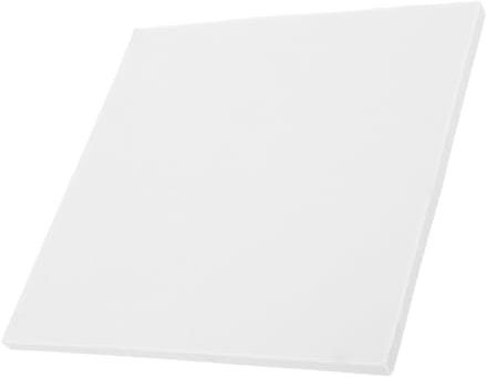 VILLCASE Blank Square Ceramic Painting Plate 15x15cm DIY Hand-Painting Unglazed Ceramic Board for Crafting and Artistic Decoration