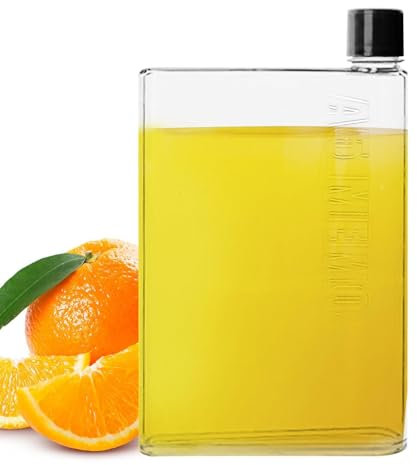 Duroecsain Bouteille pour ordinateur portable - Élégante - Bouteille d'eau sans BPA - 350 ml/420 ml - Pour le sport, les voyages, l'école