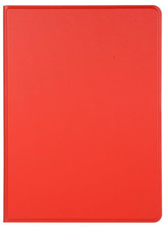 Generico DayQiQiPu Custodia Protettiva per Huawei MediaPad T5 10,1 Pollici AGS2-W09/AGS2-W19/AGS2-L03/AGS2-L09 Pelle PU Ultrasottile Supporto Ribaltabile in Tinta Unita Guscio,Rosso