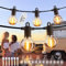 ZOTOYI Guirnalda Luces Exterior LED 240FT - IP65 Impermeable Luces Exterior Jardin con 110+6 Inastillable Bombillas 220V, Cadena de Luz para Patio, Balcón, Fiestas de Cumpleaños y Camping,2x120FT