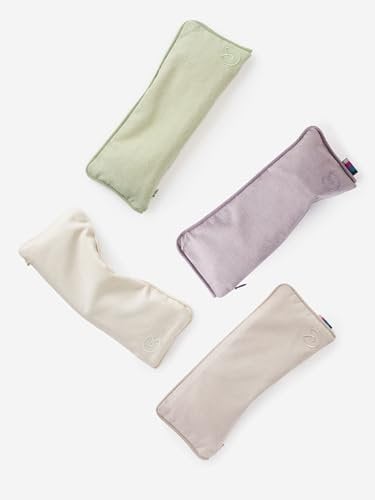 Yogamatters Organic Cotton Eye Pillow | Lavender and Linseed | For Yoga, Relaxation and Meditation (Sage)