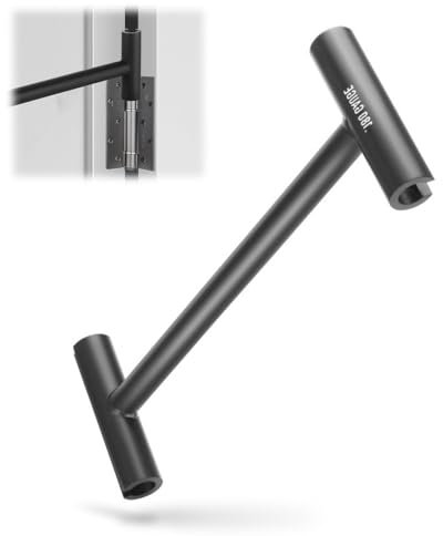 Pansente Door Hinge Adjustment Tool, Standard/Heavy Duty Hinge Gap Adjusting Wrench, 134&180 Door Hinge Jig, Suitable for Solving Sticking, Misalignment, Door Sagging