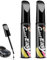 TPZORJX 2Pcs Stylo Retouche Voiture, 12ml Stylo Réparation des rayures Auto De Peinture, Stylo Anti Rayure Voiture, Anti Rayure Carrosserie Moto Voiture Vélo（Noir）