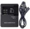 MH-23 EN-EL9 EN-EL9a Quick Battery Charger Compatible with Nikon D40 D40X D60 D3000 D5000 Digital SLR Cameras & 120cm AC Power Cord