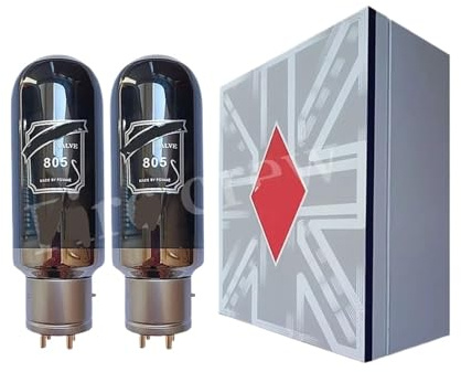 805 tube replaces 805A HIFI audio tube amplifier kit DIY precision matching four-way(2pcs Matched Pair)