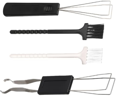 VALICLUD Kit de Nettoyage pour Clavier Ordinateur avec Extracteur de Touches et Brosse en Plastique, Outil de Dépoussiérage pour Port de Charge Téléphone et Clavier