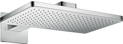 Hansgrohe Kopfbrause 460 1jet Axor chrom mit Brausearm eckig, 35278000