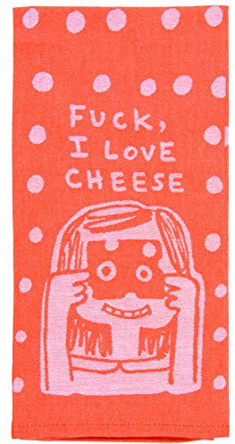 Blue Q Fuck, I Love Cheese Dish Towel