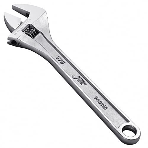 Jetech 375mm Clé anglaise clé a molette — Clé à décalage professionnelle avec cle a molette grande ouverture