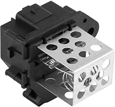 KIMISS HVAC Resistencia del motor del soplador, controlador de clima del calentador de A/C para 207 307 308, OE # 9658508980, pieza de repuesto de ajuste directo
