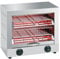 MBH - Tostadora industrial eléctrica 2 pisos INOX para HOSTELERÍA. Horno tostador de pan profesional para bar y restaurante.