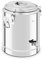 Royal Catering Contenedor Isotérmico Acero Inoxidable Termo Inox. RCTP-30ET (Doble Capa, Almacenamiento De Calor Hasta 12 h, Con Grifo De Vaciado, 22,5 L)