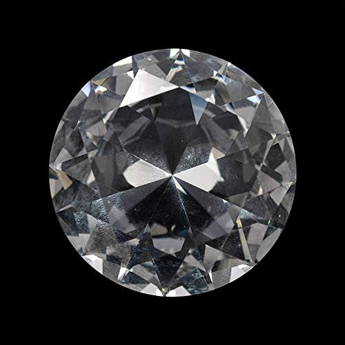 Wang shufang WSF-Stone, 1pc 60mm / 2.36inch freier Kristall Diamond Cut Form Briefbeschwerer Kristallglas Gem Startseite Anzeigen-Auto-Verzierungen
