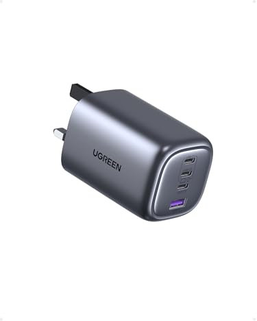 UGREEN USB C Charger 100W Fast Charger Plug Nexode 4-Port GaN Laptop Charger Compatible with MacBook Pro M3/Air, ThinkPad, Pixelbook, iPad Pro, iPhone 16/15, Galaxy S24