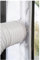 Saneo - Kit calfeutrage de climatisation mobile pour porte coulissante - Joint compatible baie vitrée, fenêtre coulissante, tuyau d'évacuation climatiseur et déshumidificateur