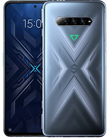 Black Shark 4 Pro [5G] - Smartphone 8+128GB, Pantalla 144Hz 6,67”, Snapdragon 888, 64MP Triple Cámara, Batería 4500mAh, LPDDR5 6400MHz, DOXMARK Altavoces Duales, Gris Brumoso (Versión Global)