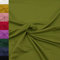 MAGAM-Stoffe Finn Jersey Stoff uni Oeko-Tex Meterware 50cm (15. Moosgrün)