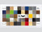 Colorello Deluxe Bilderrahmen Posterrahmen 40x100 cm Panorama und Quadrat Formate Weiss Hochglanz Antireflex Kunstglas