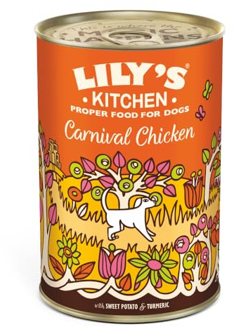 LILY'S KITCHEN Dog Carnival Chicken Wet Food - 400G