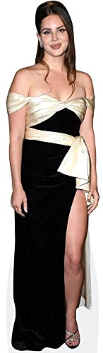 Lana Del Rey (Long Dress) Silhouette en Carton Grandeur Nature