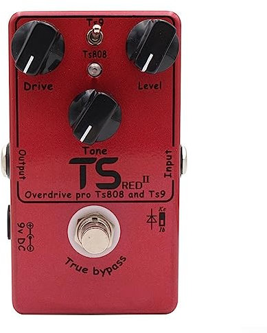 2.0 Version Demonfx TS RED II Guitar Effect Pedal Combine Overdrive Booster