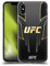 Head Case Designs Offizielle UFC Schwarz Gold Jersey Logo Soft Gel Handyhülle Hülle kompatibel mit Apple iPhone XS Max
