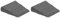 Hammer Wedge Set, Axe Shaft Wedges, 2 pcs of Size No 6, Made of Metal with a Serrated Structure