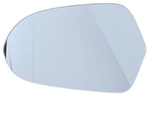 Außenspiegelglas Rückfahrglas Spiegel für Audi A6 C7 2012-2018 4G0857535 4G0857536, Oben Beheizbar Satz Rechts Links Passend Fahrer- und Beifahrerseite,left-1pcs