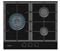 Placa Gas VITROKITCHEN CG630NN Cristal Negro Natural 3 fuegos