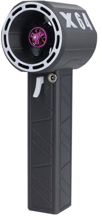 Souffleur Violent de Voiture, X64 Thunder Jet Dry, Souffleur de Voiture 8000 MAh pour le Séchage, Mini Ventilateur Turbo à 11 Pales, Moteur sans Balais de 64 Mm, Souffleur