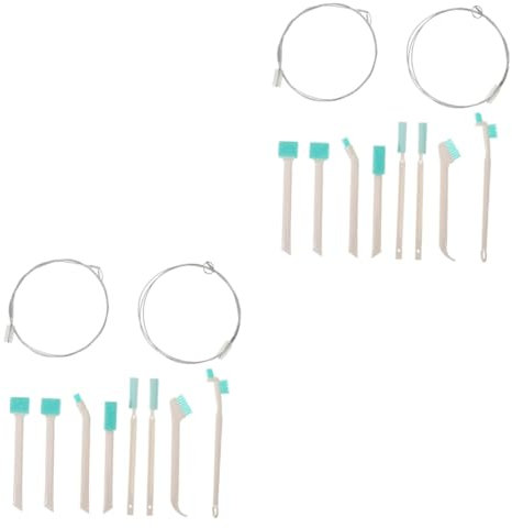 Alipis 2 Sets Ice Maker Gap Brush Ice Machine Cleaner Plastic Cleaning Tools Brushes