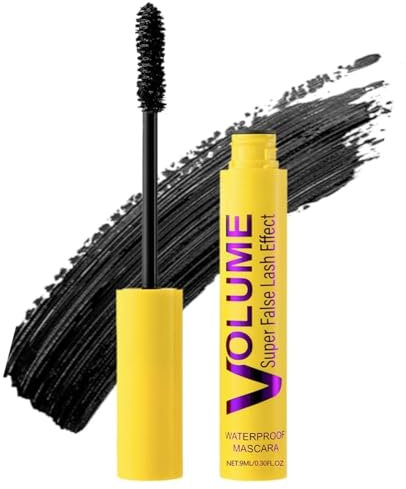 Mascara Bubble Waterproof, Formula Volume e Lunghezza per Ciglia Audaci, Aumenta la Curvatura delle Ciglia, Look Naturale (1 pz)