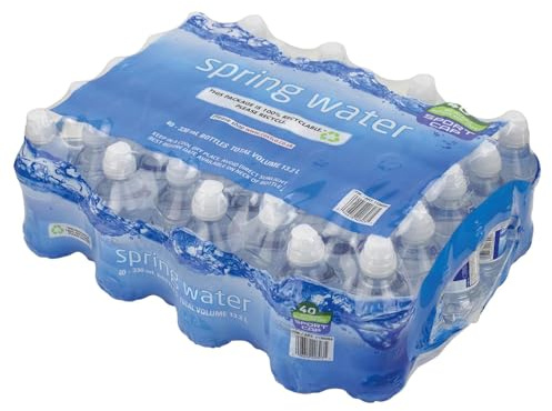 Kiirkland Signature Sports Cap Spring Water - 40 x 330ml | Purity & Convenience for Active Lifestyles | Athletic-Friendly Design | Purity & Convenience for Active Lifestyles | Athletic-Friendly Design