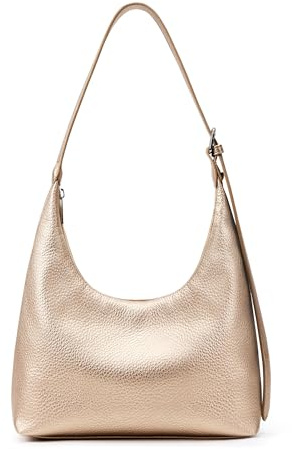 KALIDI Damen Handtasche Schultertasche PU Leder Tote Bag Vintage Hobo Tasche mit verstellbarem Gurt für Arbeit Schule Shopper Lässige täglich