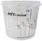 25 x 1,4 L Lackmischbecher Messbecher Mischbecher von MST-Design Farbe Lack Autolack Klarlack mit Skala Lackieren lackierzubehör Lack Wassertransferdruck Watertransferprinting Hydrographics WTD WTP