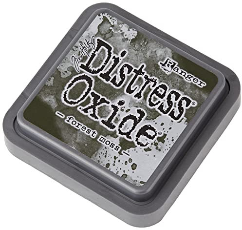 Ranger Tim Holtz Distress Oxide Ink pad Forest Moss, Grün, 7.5 x 7.5 x 1.9 cm, Synthetisches Matrial