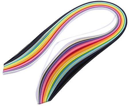 Bewinner Quilling Paper Strips Tools Kit, Quilling Strips 960 Strips Paper and 10 Kinds Tools,3mm/5mm Paper Quilling DIY Craft Kit 18pcs for Beginners Advanced Quiller Kids Adults(3mm)