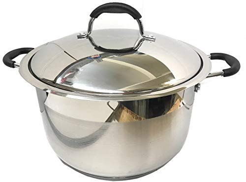 Espace Cuisine - Faitout 22cm Inox avec couvercle