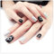 Fake Nails Japanese And Korean Fashion Trend Popular Set Nail Art Nail Patch Finished Flash Powder Fake Nail Products