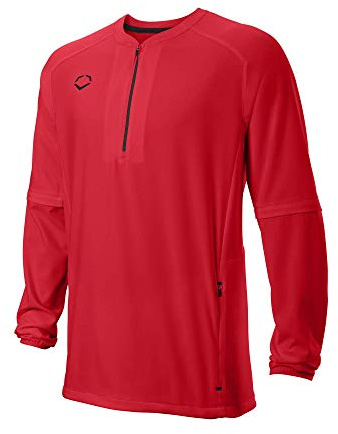 EvoShield Men's Long Sleeve BP Jacket - Scarlet, XX-Large