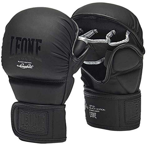 LEONE 1947, Handschuhe Black Edition schwarz L GP121
