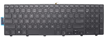 Abakoo Backlit Keyboard Replacement for Dell Inspiron 15 3000, 5000, 7000 Series Laptop - USB, QWERTY, 104 Keys