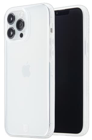 BodyGuardz Carve Phone Case for The iPhone 13 Pro Max, No-Slip Grip, Shockproof, 5G, MagSafe and Qi Charging, 8 Foot Drop Protection - Clear