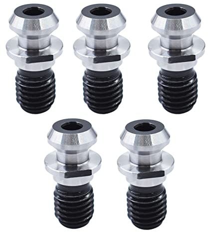 marddpair 5 Packungen hohler Zugbolzen Halteknopf CAT40 45 Grad 0,740 Zoll geeignet für Mazak Fadal Hurco Okuma
